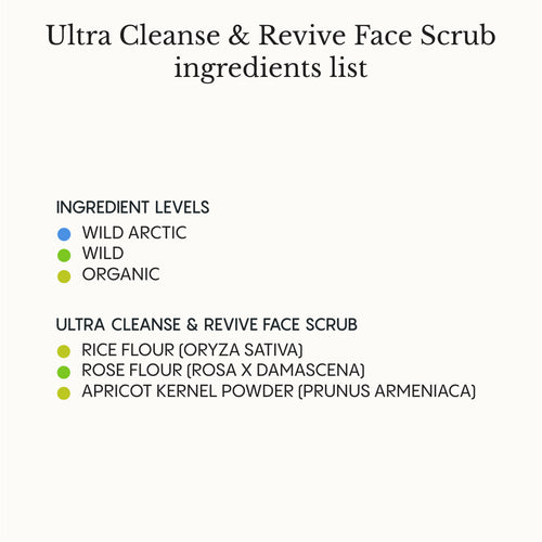 Ultra Cleanse & Revive Face Scrub