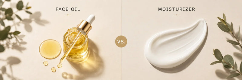 Face Oil vs. Moisturizer: Which One Mature Skin Actually Needs (and When to Use Both)