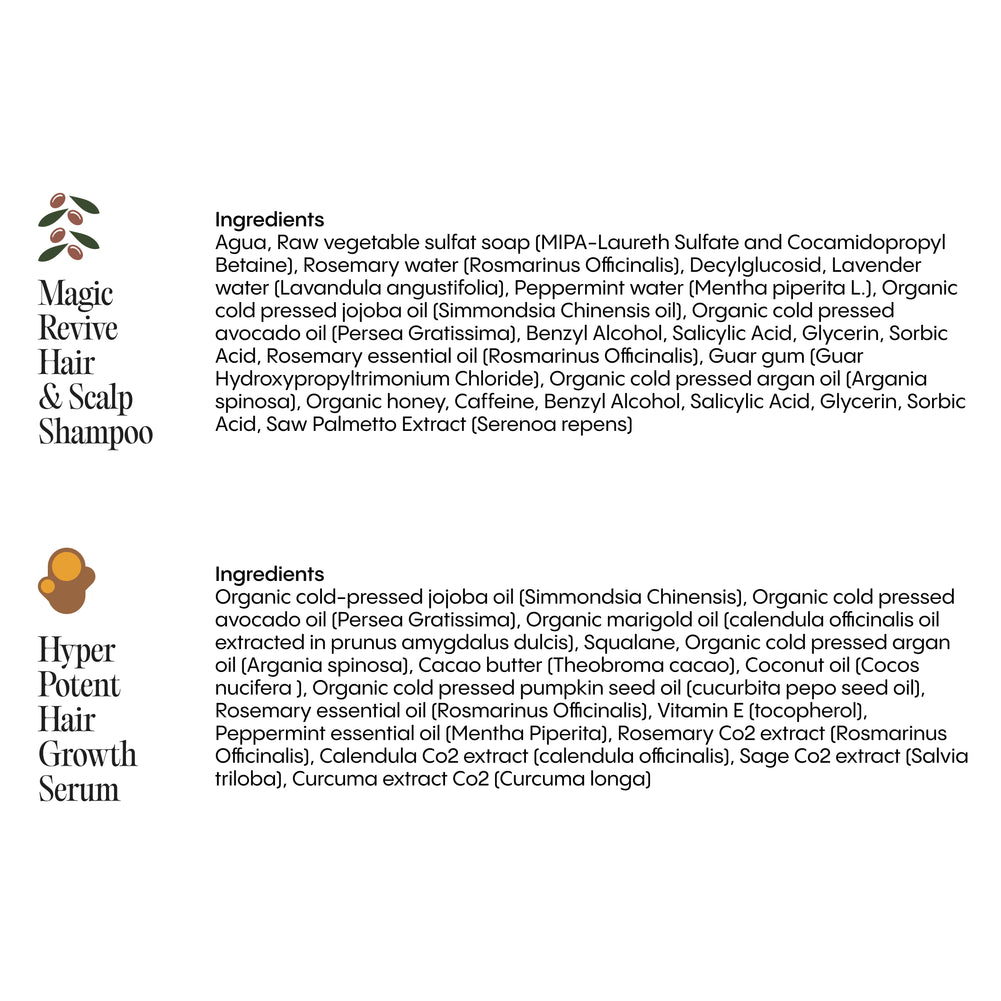 Customer testimonial and review of Frøya Organics Hair Growth Essentials Duo
