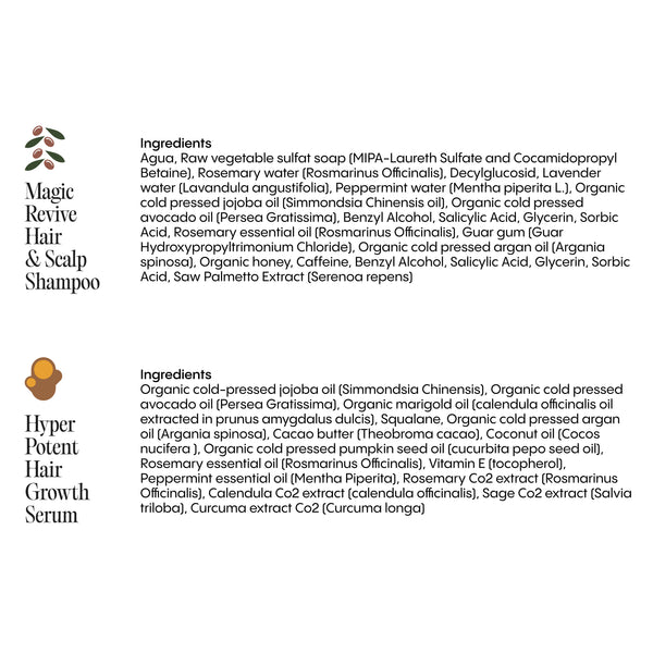Customer testimonial and review of Frøya Organics Hair Growth Essentials Duo